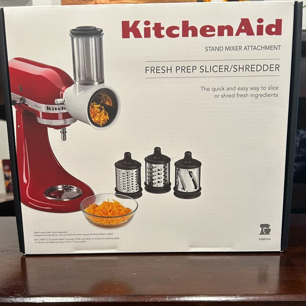 KitchenAid Fresh Prep Shredder Attachment - White (KSMVSA)